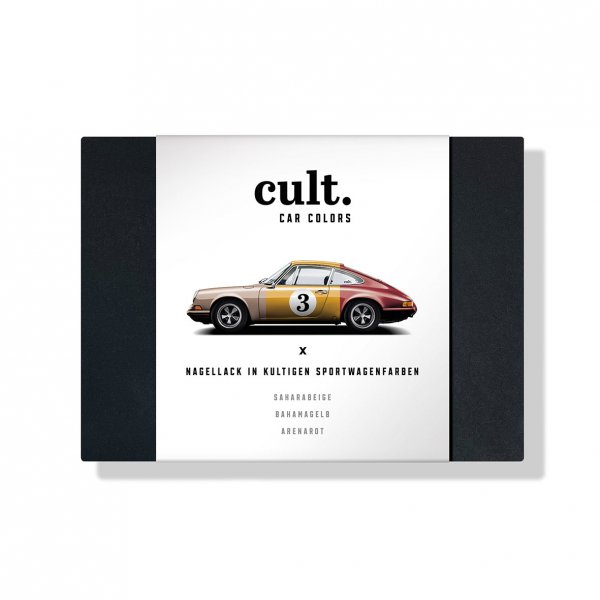 Cult Car Color: Attention Please – Nail polish 3 piece gift set