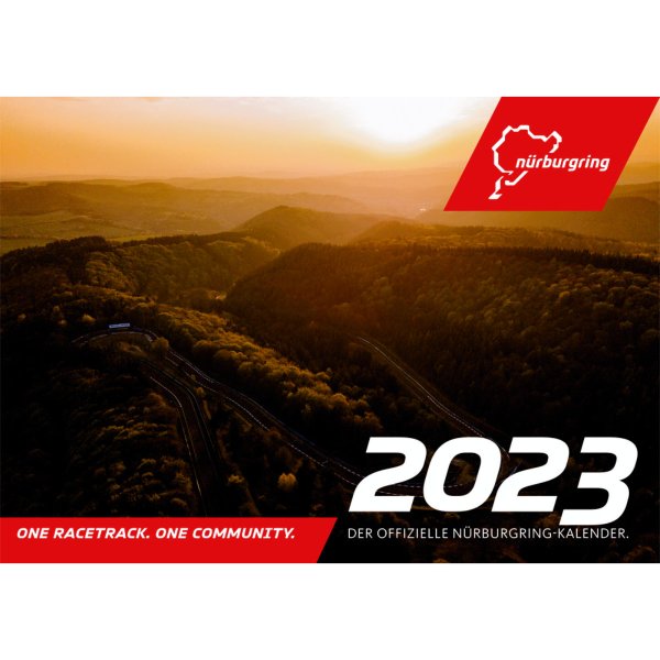 Der offizielle Nürburgring-Kalender 2023 – One Racetrack. One Community.