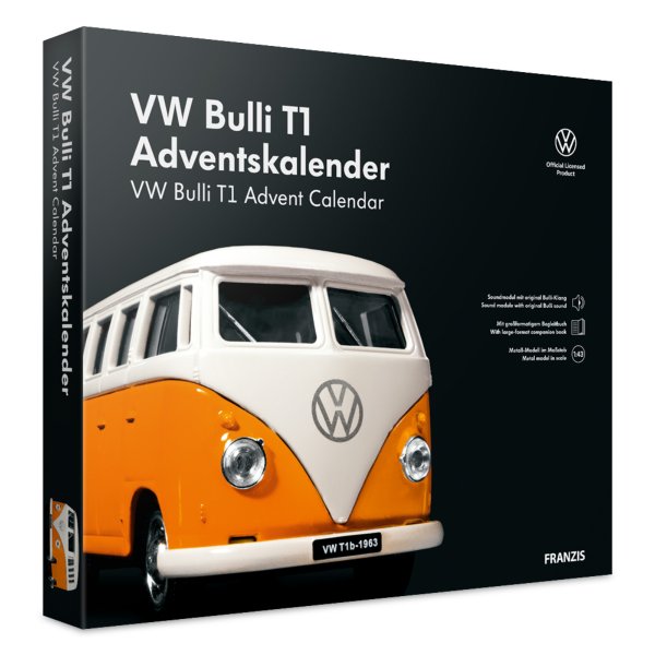 VW Bulli T1 Adventskalender Franzis 1:43