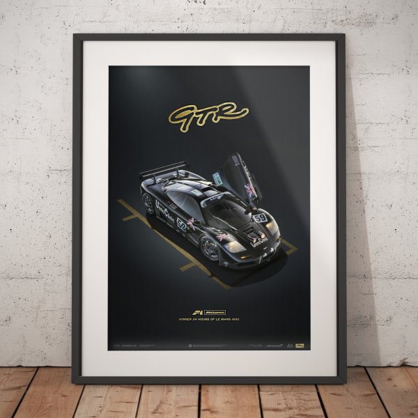 McLaren F1 GTR – 24 h Le Mans – Poster | Collector’s Edition