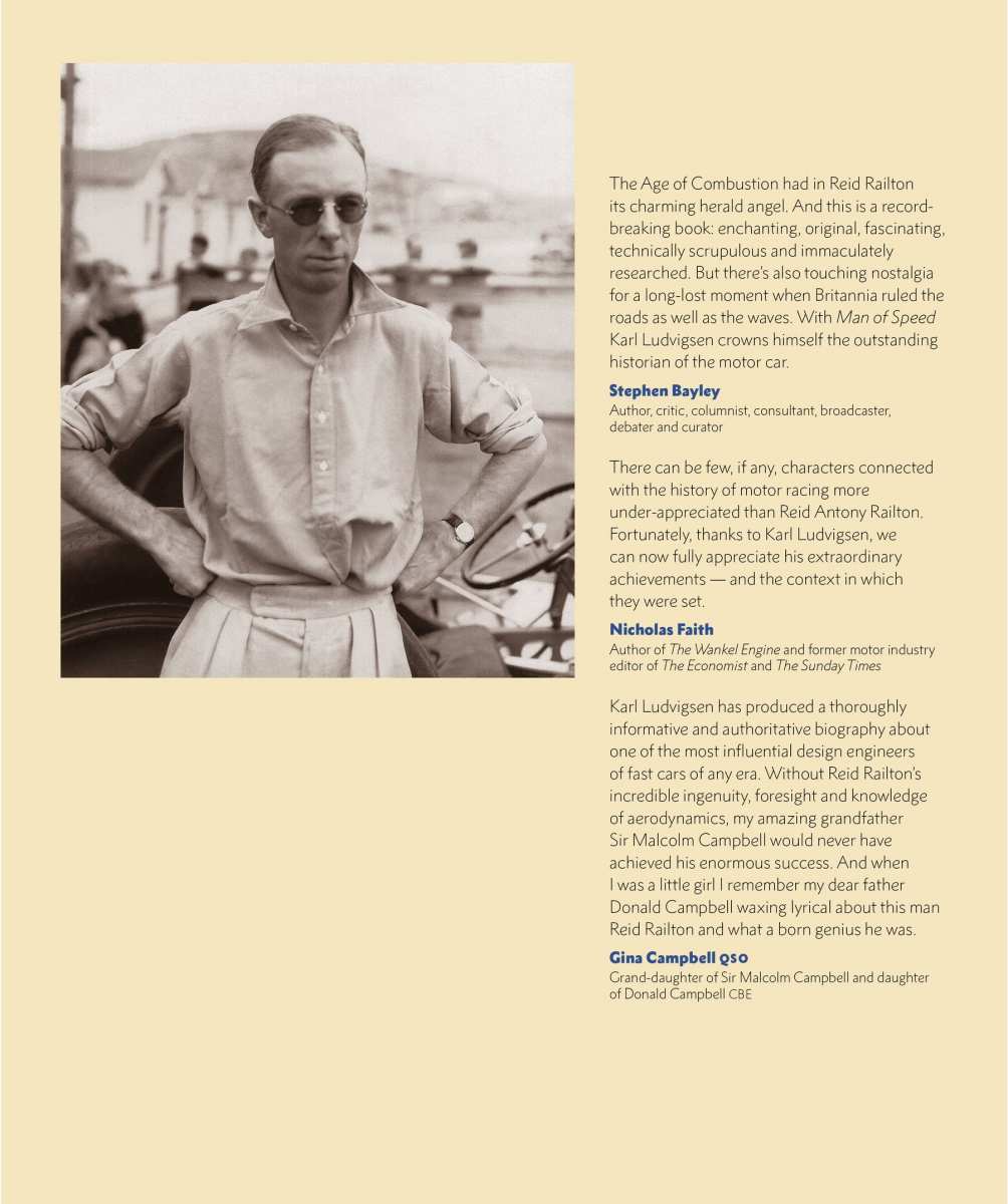 Reid Railton Man of Speed