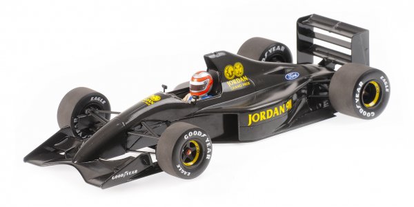 Jordan 191 John Watson F1 Testing Silverstone Nov. 1990 – Test Minichamps 1:18