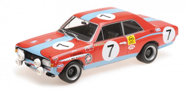 Opel Commodore A Steinmetz Joossens/Marshall 24h Spa 1972 Minichamps 1:18