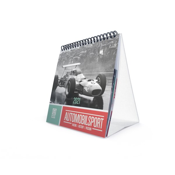 Tischkalender AUTOMOBILSPORT – RACING / HISTORY / PASSION 2021