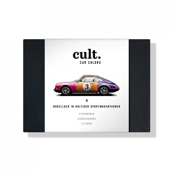 Cult Car Color: Expressive Colors – Nail polish 3 piece gift set