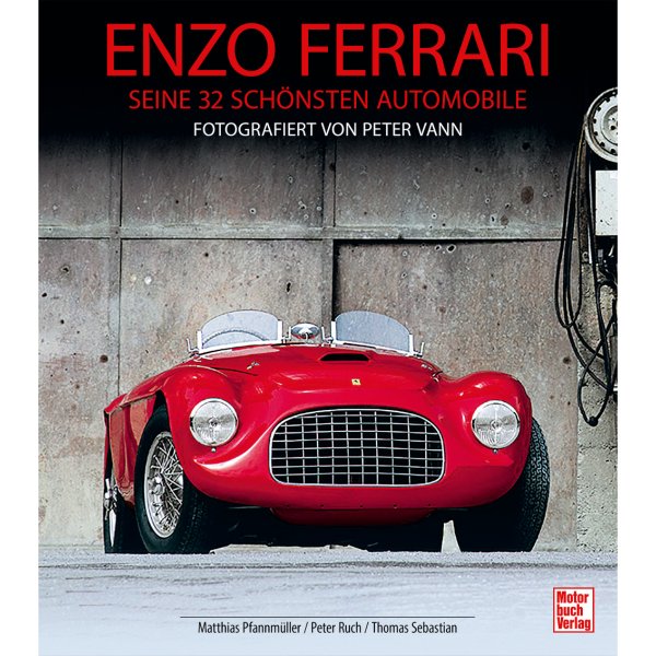 Enzo Ferrari – seine 32 schönsten Automobile – Cover