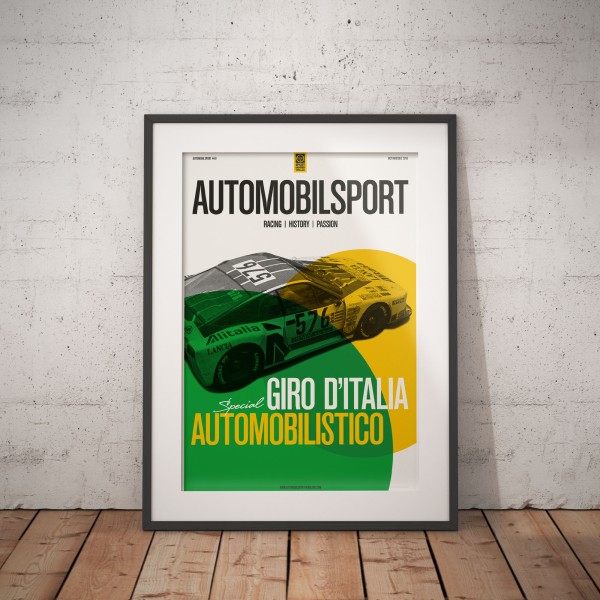 Poster AUTOMOBILSPORT #18 (2-seitig) – Lancia Beta Montecarlo