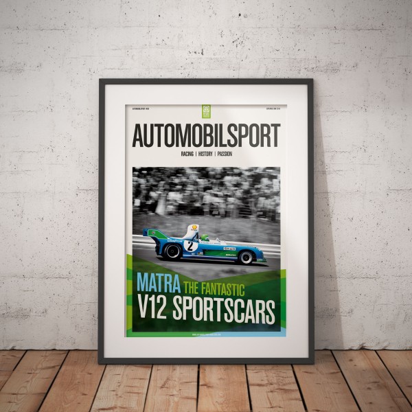 Poster AUTOMOBILSPORT #08 (2-seitig) – Matra MS670B