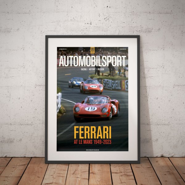 Poster AUTOMOBILSPORT #36 (2-seitig) – Ferrari 250 LM 1964–1965