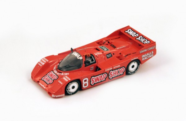 Porsche 962 Foyt/Wollek 12h Sebring 1985 Spark 1:43