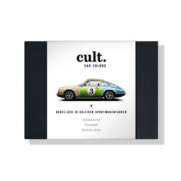 Cult Car Color: Highway Girl – Nail polish 3 piece gift set