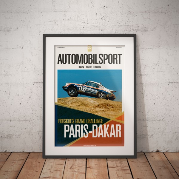 Poster AUTOMOBILSPORT #13 (2-seitig) – Porsche 911 Carrera 4x4