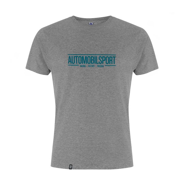 SPORTFAHRER T-shirt – AUTOMOBILSPORT grey/petrol