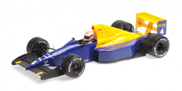 Tyrrell 018 Johnny Herbert Belgian GP 1989 Minichamps 1:18