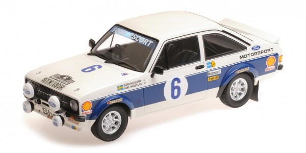 Ford Escort RS 1800 Waldegaard/Thorszelius Acropolis Rally 1977 Minichamps 1:18