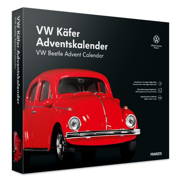 VW Käfer Adventskalender Franzis 1:43
