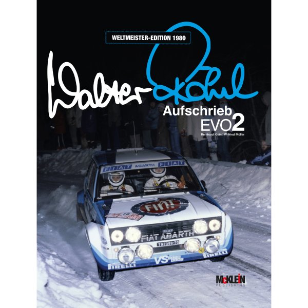 Walter Röhrl – Aufschrieb Evo2 – Weltmeister-Edition 1980 – Cover