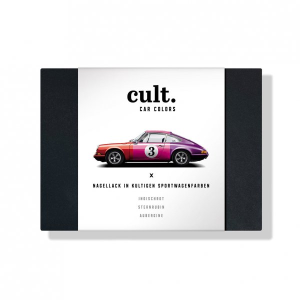 Cult Car Color: Rush hour – Nail polish 3 piece gift set