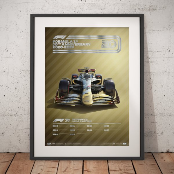 Formula 1® Decades – 2020s The Future Lies Ahead – Poster | Collector’s Edition