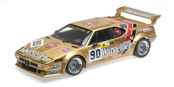 BMW M1 Gr. B Pallavicini/von Bayern/Winther 24h Le Mans 1983 Minichamps 1:12