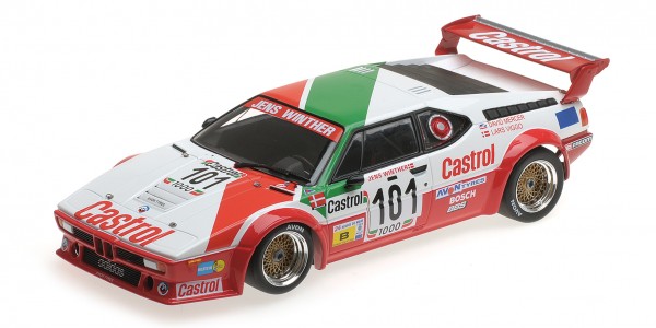 BMW M1 Winther/Mercer/Jensen 24h Le Mans 1984 Minichamps 1:18