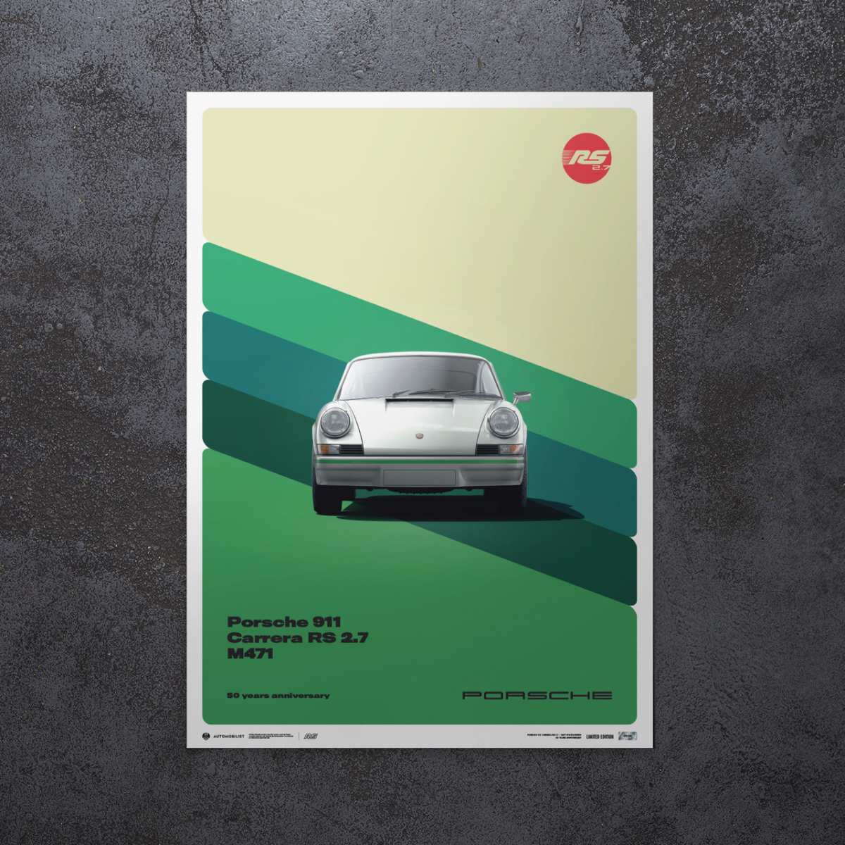Porsche 911 Carrera RS 2.7 – 50th Anniversary – 1973 – White