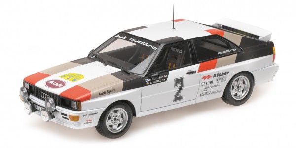 Audi Quattro Mikkola/Hertz Rally Sweden 1981 Minichamps 1:18