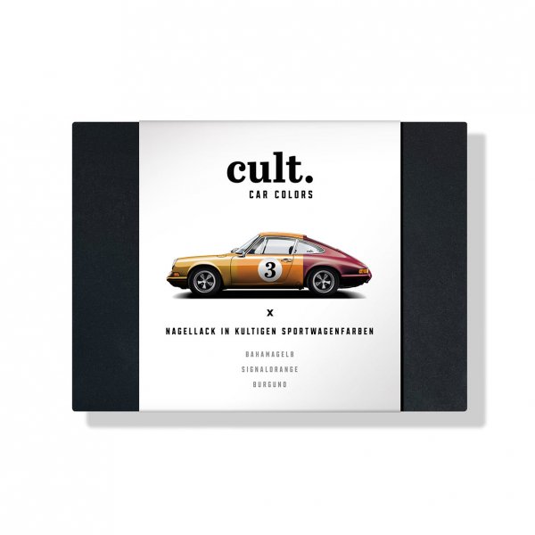 Cult Car Color: California Dreaming – Nail polish 3 piece gift set