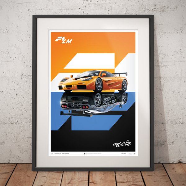 McLaren F1 LM / GTR – Poster