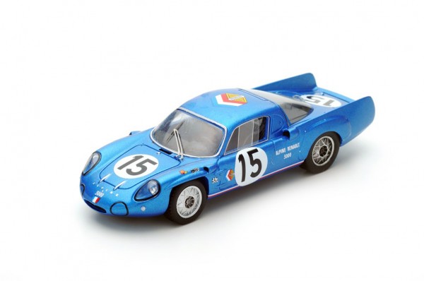 Alpine A211 M. Bianchi/Grandsire Paris 1000km 1967 Spark 1:43