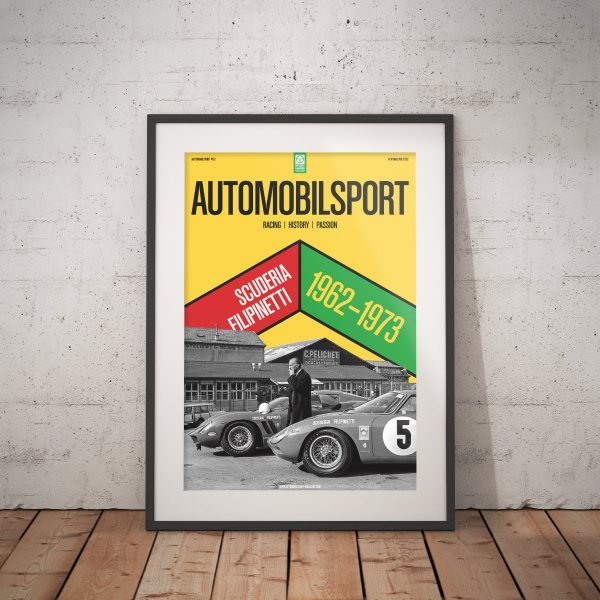 Poster AUTOMOBILSPORT #32 (2-seitig) – Ferrari 512 S 1970