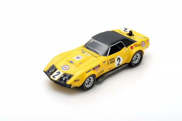 Chevrolet Corvette C3 Greder/Rouget 24h Le Mans 1970 Spark 1:43