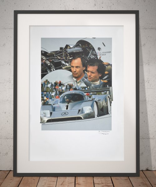 Fine art print – Sauber-Mercedes