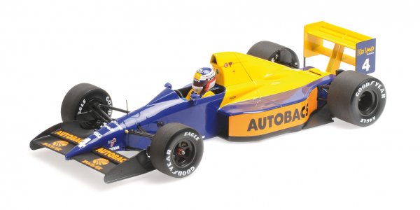 Tyrrell 018 Jean Alesi Japanese GP 1989 Minichamps 1:18