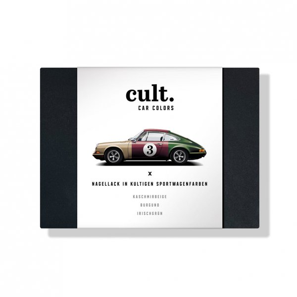 Cult Car Color: Heritage Collection – Nail polish 3 piece gift set