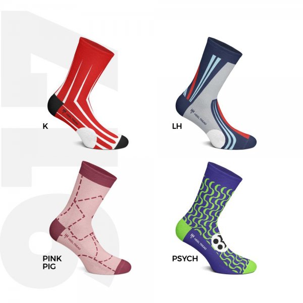 Heel Tread socks – 917 Pack – Racing Legends