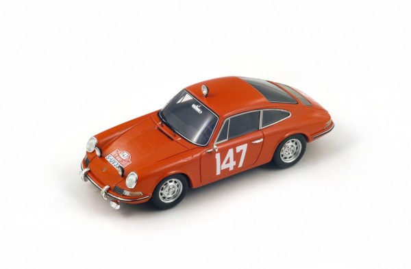 Porsche 911T Linge/Falk Rallye Monte Carlo 1965 Spark 1:43