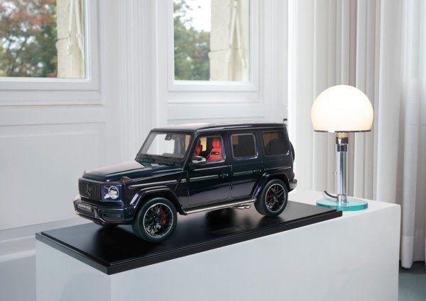 Minichamps 1:8 Mercedes-AMG G63 – 2018 Mystic Blau 1-99/99
