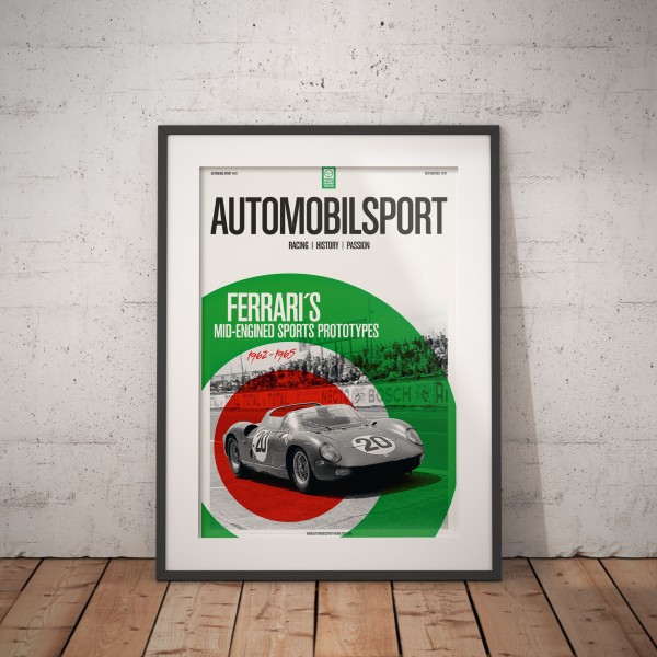 Poster AUTOMOBILSPORT #10 (2-seitig) – Ferrari 275 P