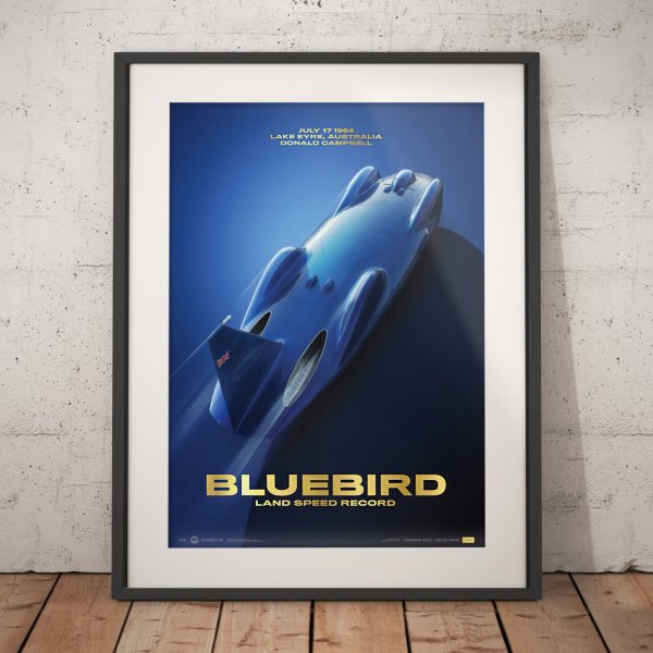 Bluebird – Donald Campbell – 1964 – Poster | Collector’s Edition