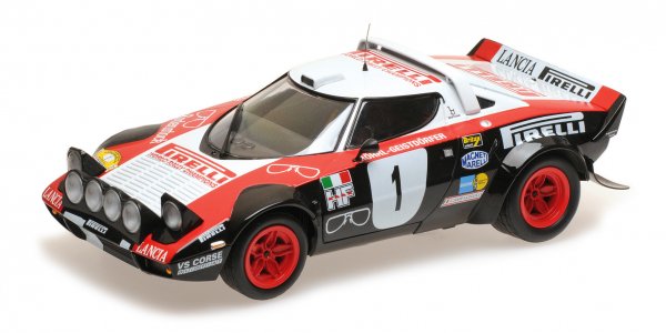 Lancia Stratos Röhrl/Geistdörfer Rallye Dynavit Saarland 1978 Minichamps 1:18