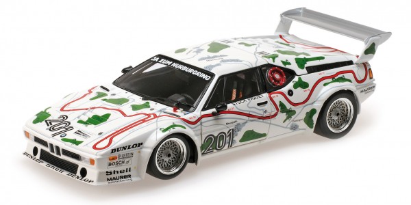 BMW M1 Gr.4 Stuck/Piquet 1000km Nürburgring 1980 Minichamps 1:12