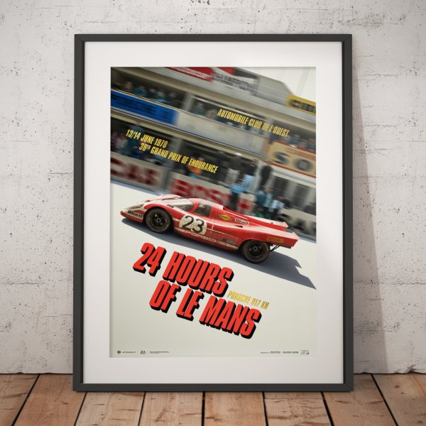 Porsche 917 KH – Past – 24h Le Mans – 1970 – Poster | Collector’s Edition