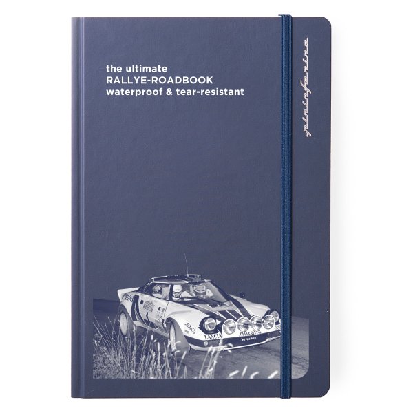 Rallye Roadbook Stratos by Pininfarina – Notizbuch Steinpapier