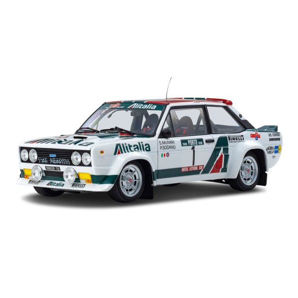 Fiat 131 Abarth Munari/Sodano Rally Portugal 1978 Kyosho 1:18