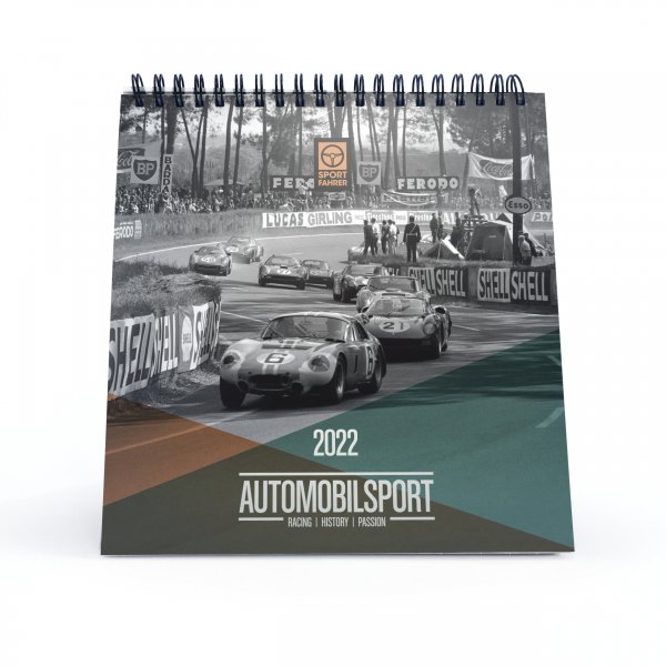 Tischkalender AUTOMOBILSPORT – Racing / History / Passion 2022